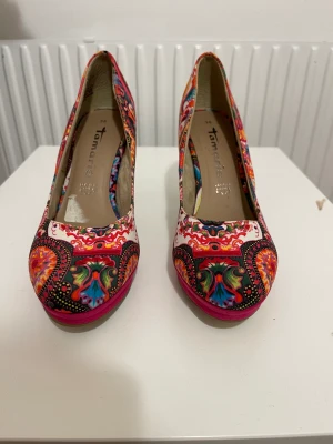 Klackskor  - Fina Tamaris leather cuir klackskor  