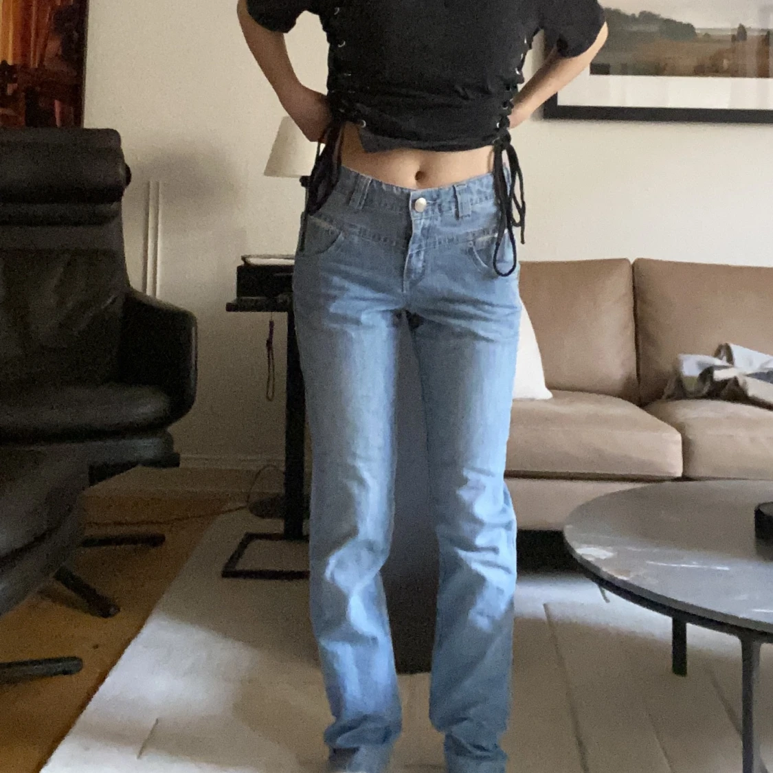 Lågmidjade jeans - 91