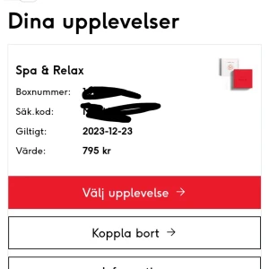Presentkort Liveit - Presentkort Liveit, Spa och Relax. Giltigt tom 2023-12-23  Värde 795 :- Säljs för 495 :-