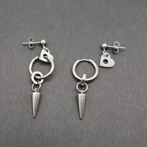 Handgjorda örhängen  - Handgjorda örhängen ● 💎Material- 100% rostfritt stål ●Örhängeskrokar -rostfritt stål. Längd -5,5cm och 4cm[Frakt 15kr]