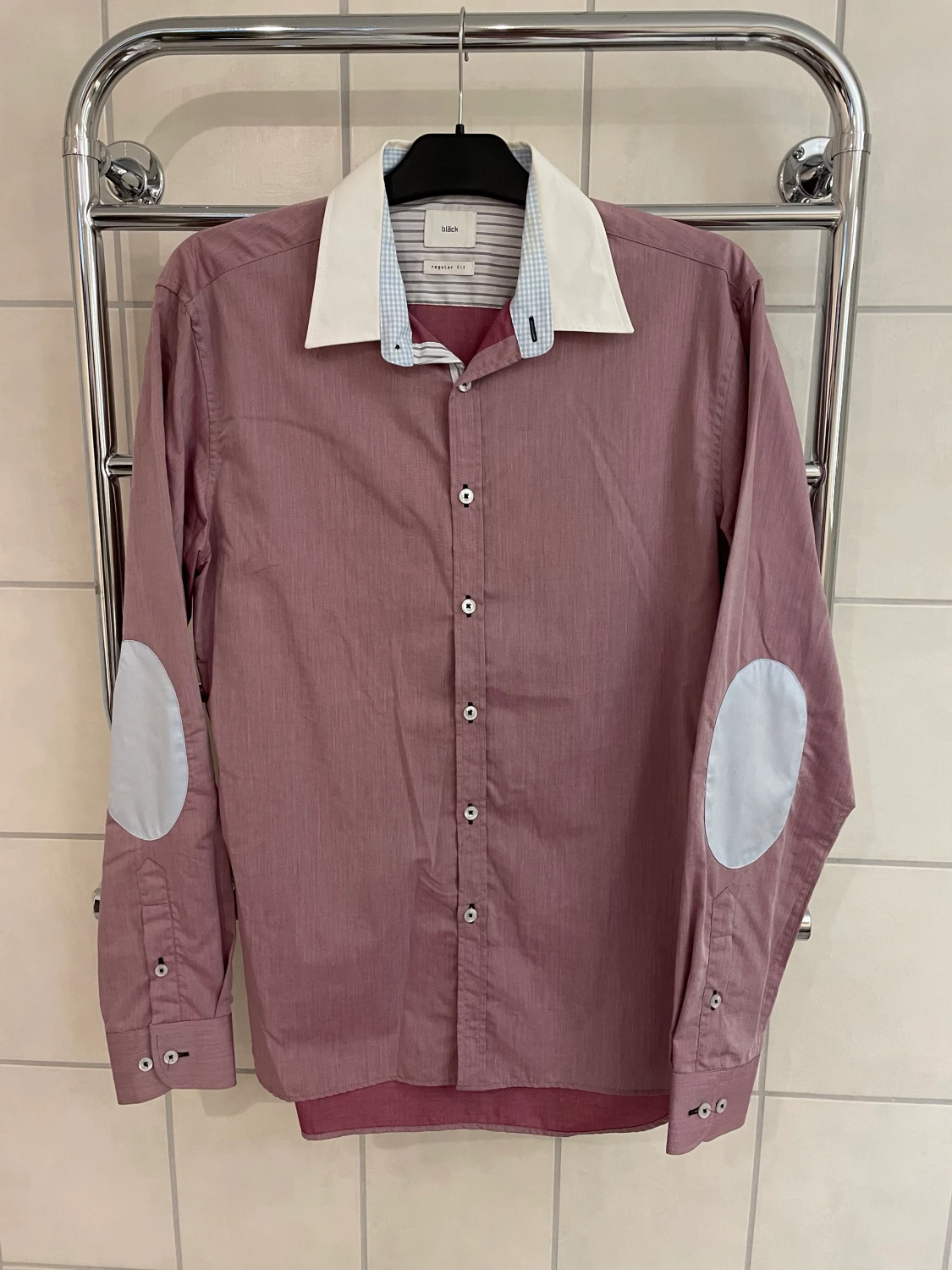 Bläck skjorta lila regular fit