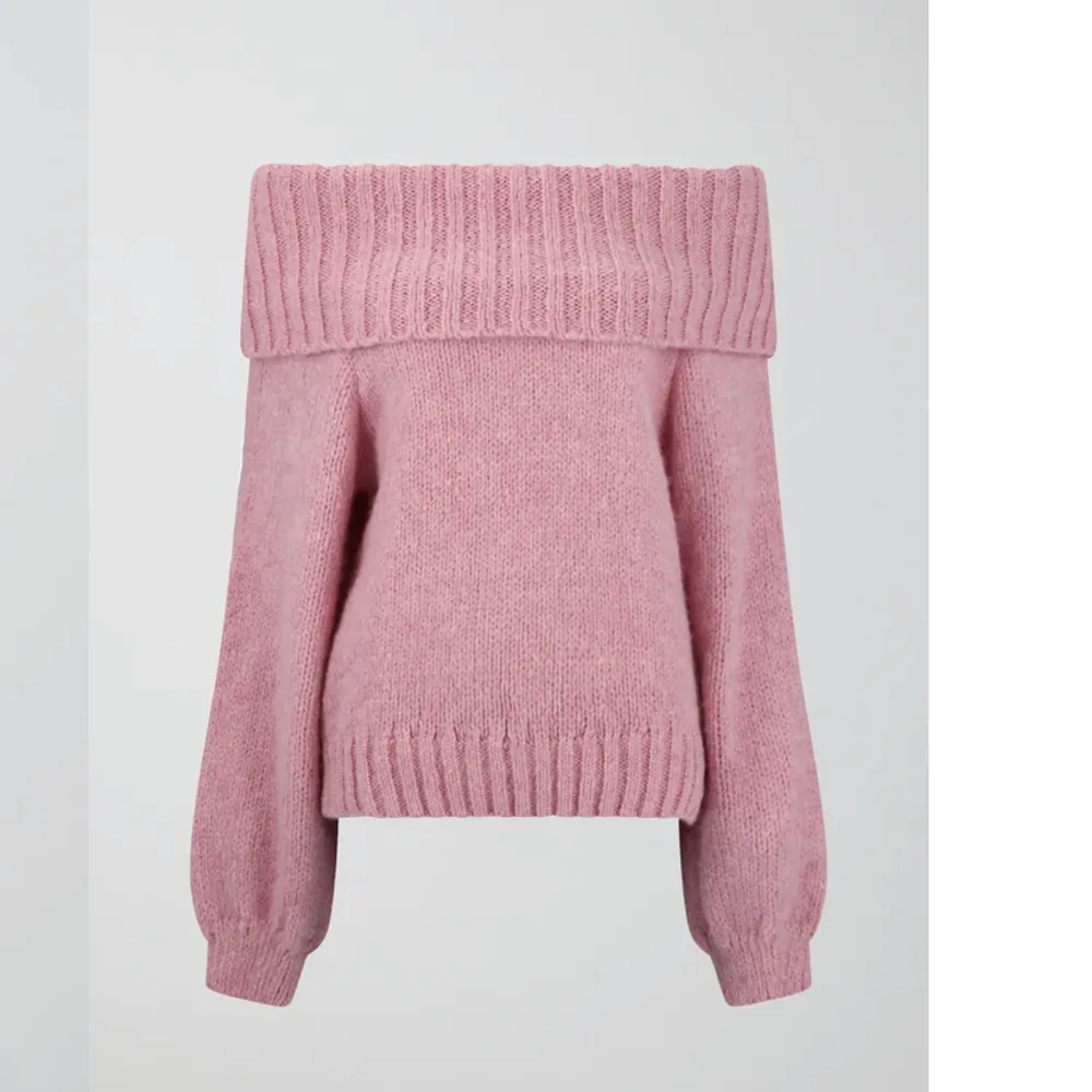 Jätte fin rosa stickad tröja från Gina Tricot ( lånade bilder ). Nypris 399, andvänd två gånger, säljer då de inte va min typ av tröja. Pris kan diskuteras så kom gärna med prisförslag💕. Stickat.