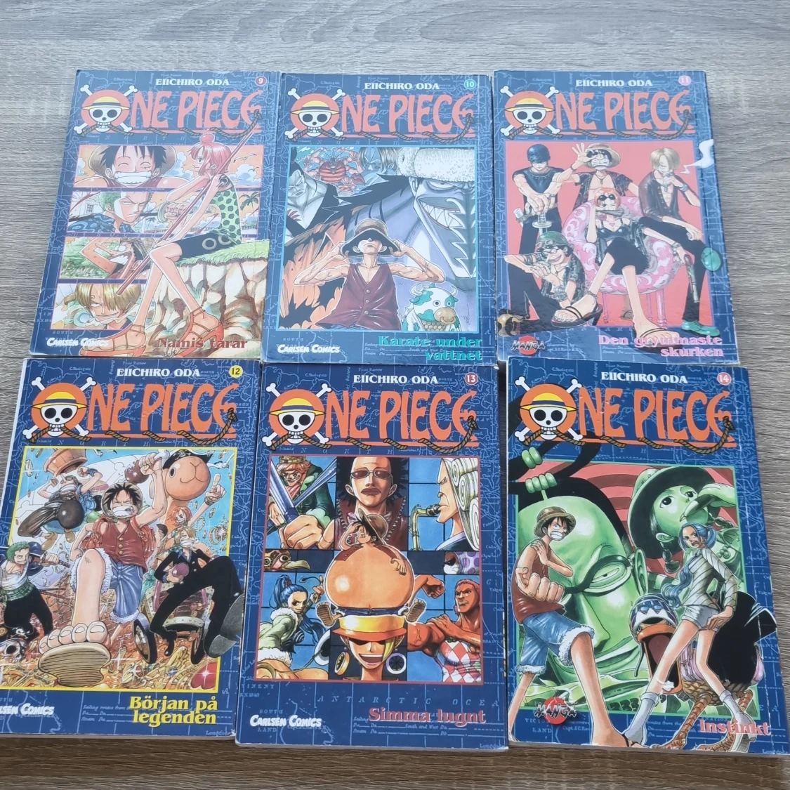 One Piece manga svenska