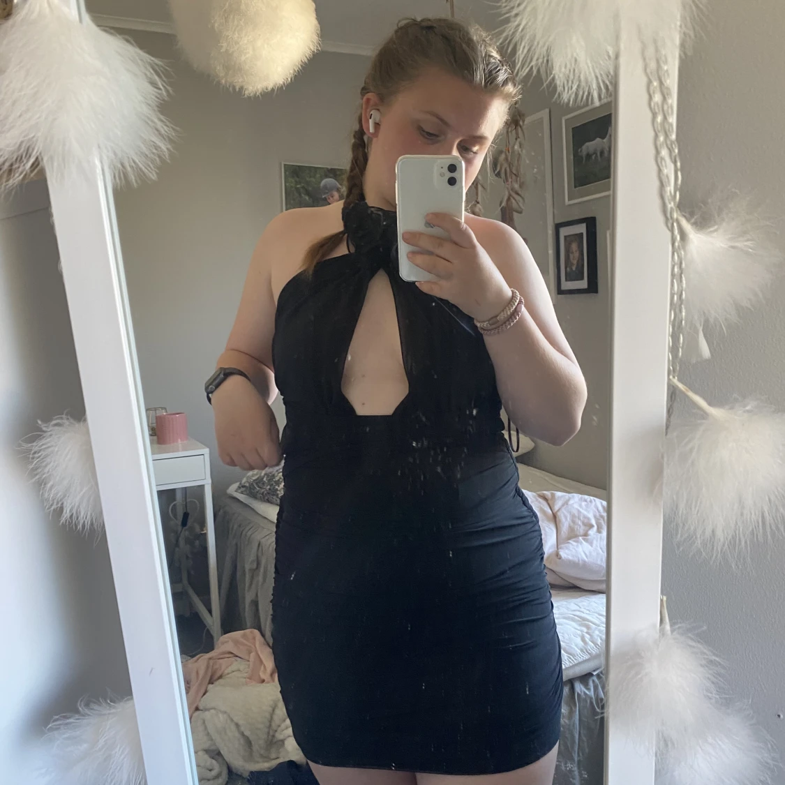 Superfint svart klänning  - 91