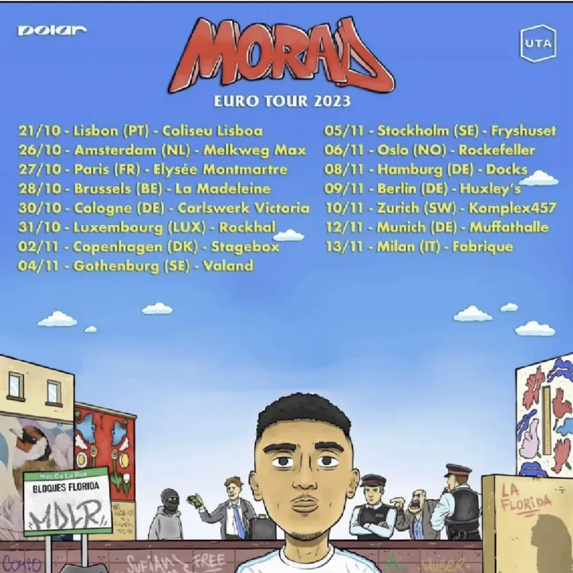 2 biljetter till morad