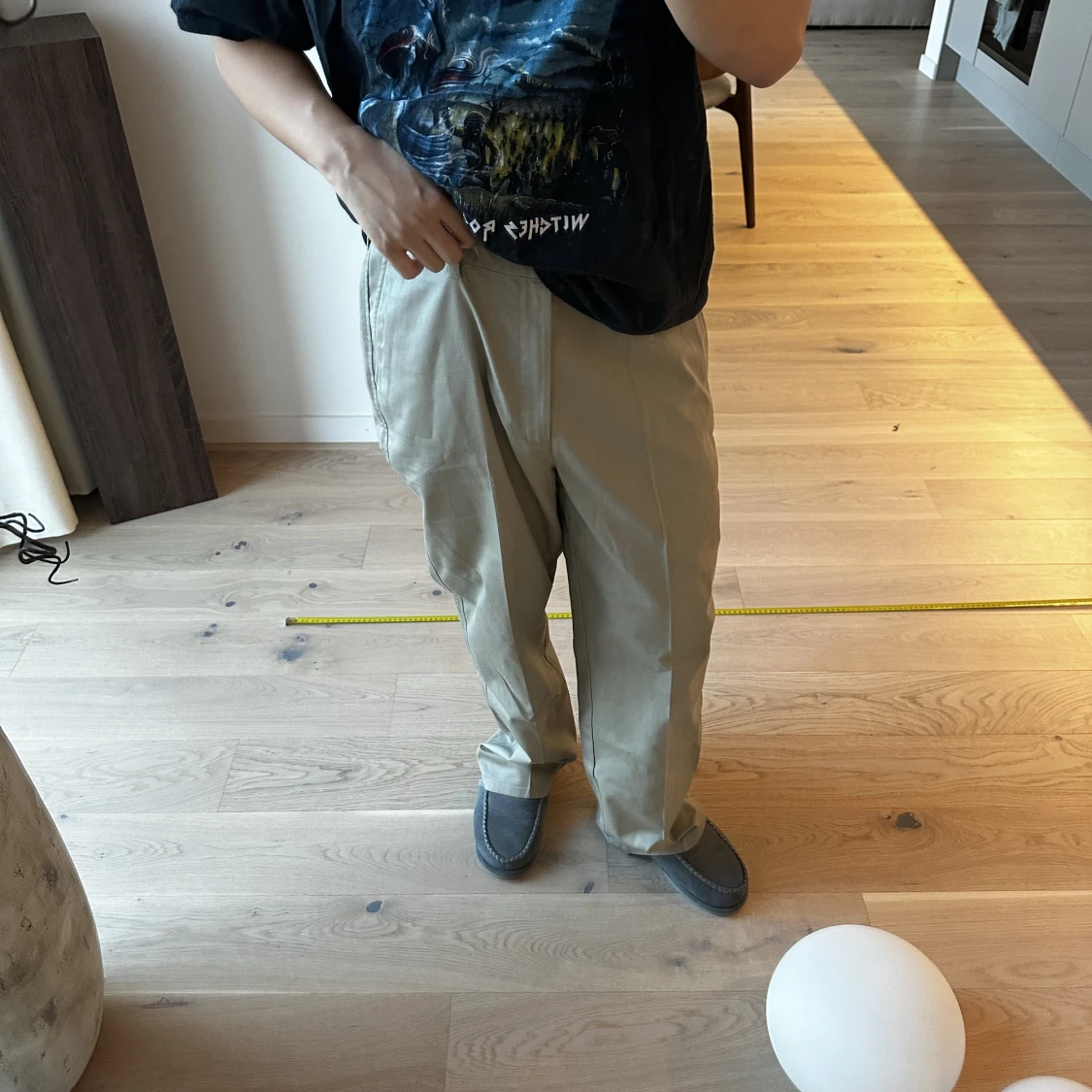 Thriftade Vintage Chinos Beiga - 91