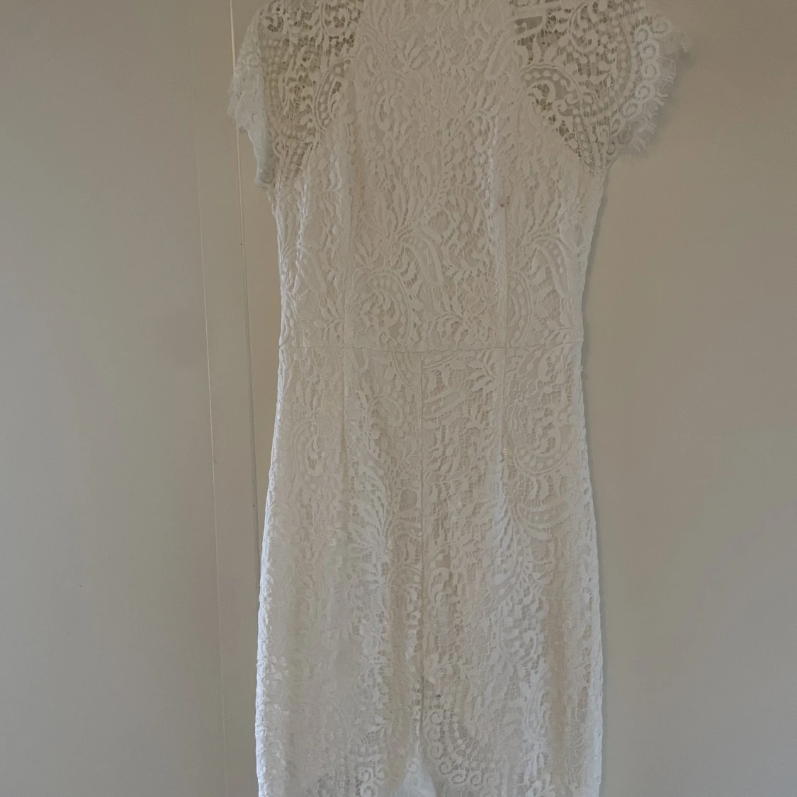 Vit klänning  - 90