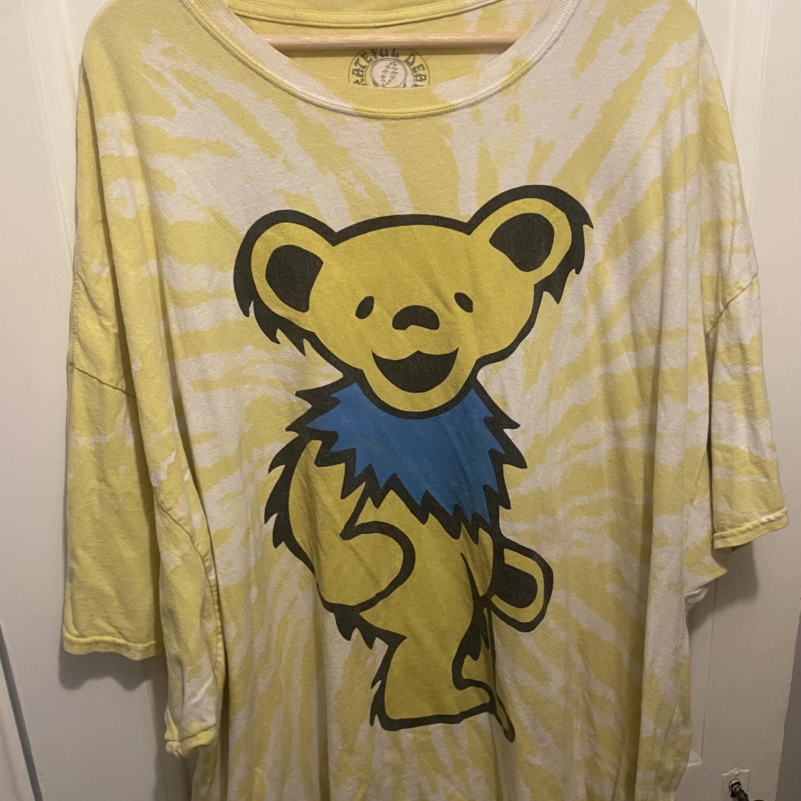 Grateful dead T-shirt med batik