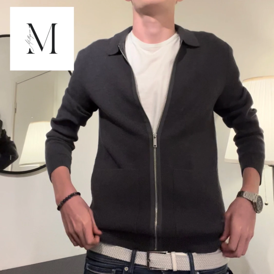 SELECTED HOMME Zip-up tröja