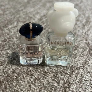 My way parfym och moschino parym  - Super söta oxh bra parfymer att ha med sig i väskan och luktar super gott
