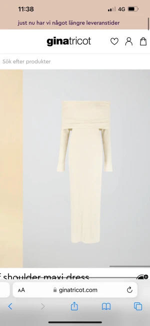 Kläning  - Säljer min kläning jag köpt men använder inte den är helt ny prislappen är avdragen då ja trodde den skulle komma till användning 