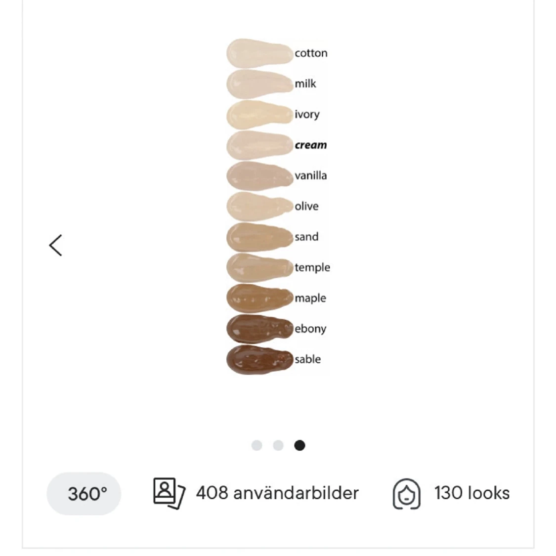 Foundation ”make up store” - 91