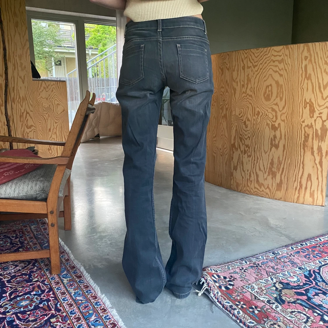 Lågmidjade jeans - 90