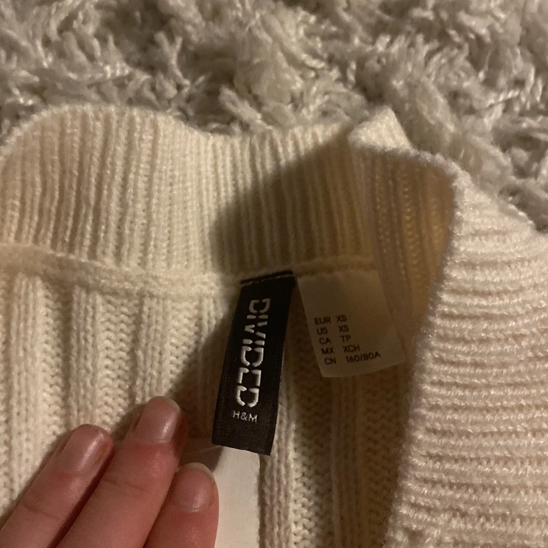 Oversized Stickad väst - 91