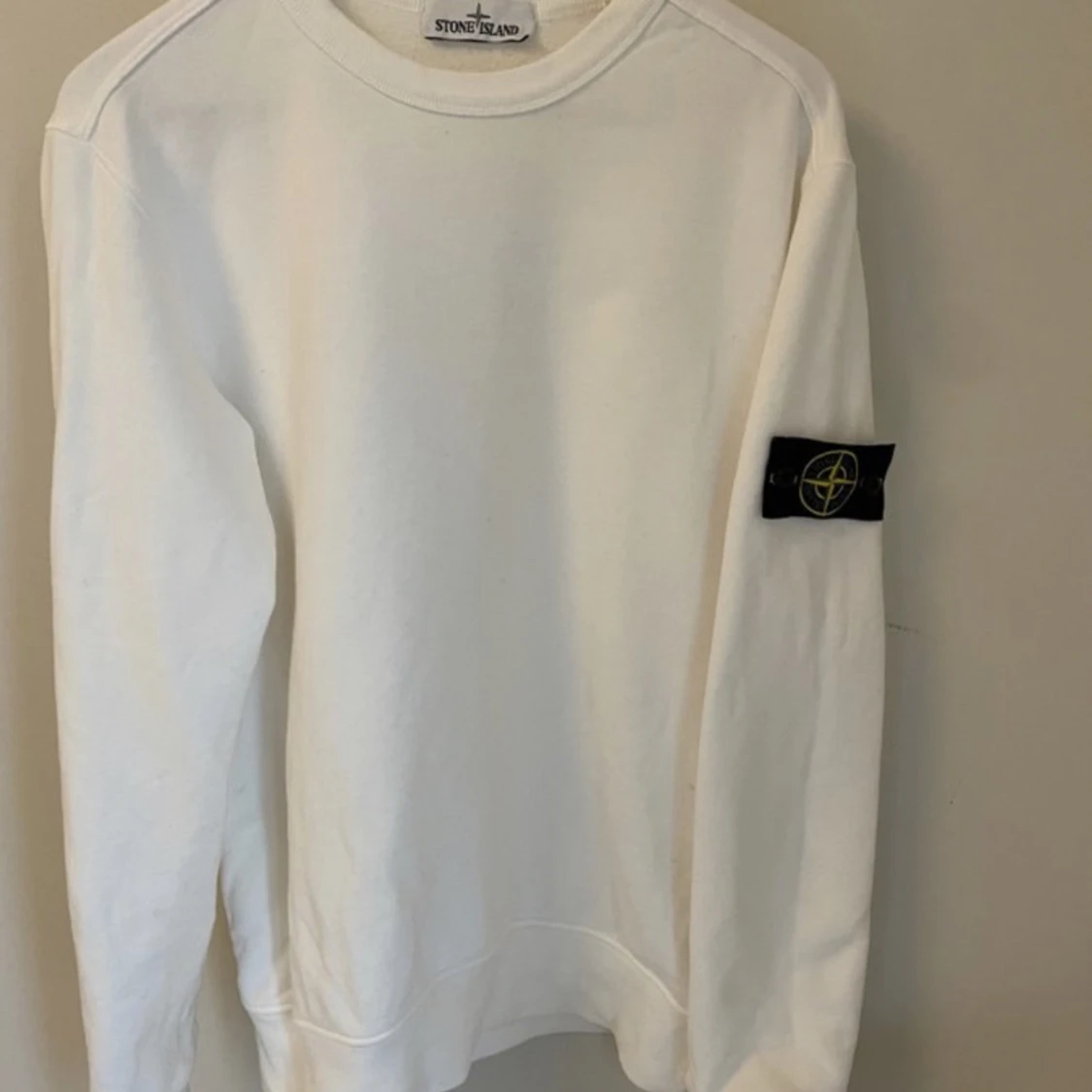Stone Island Sweatshirt Vit