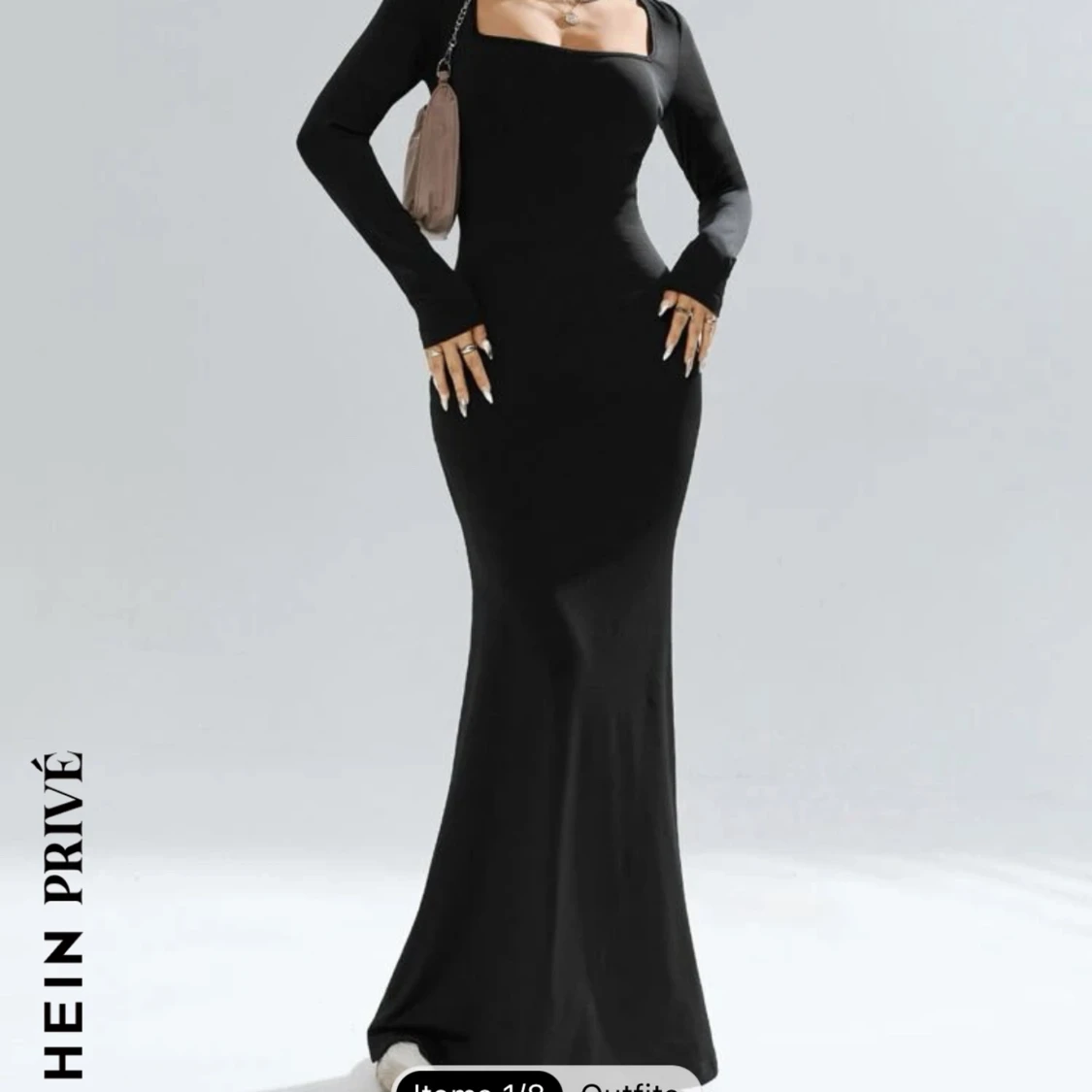 Svart elegant klänning - 91