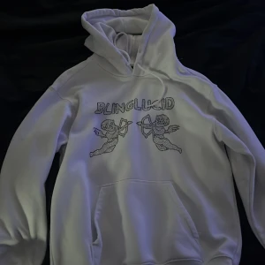 Rhinstone hoodie - Hej säljer en bling lucid hoodie som bara testats en gång pågrund av att det var fel storlek för mig. Är i nyskick cond 10/10 och passar m och s Hör gärna av dig om mer frågor eller bilder. Mvh Simon 