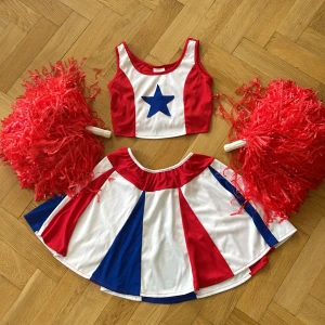 Cheerleader maskeraddräkt  - Cheerleader maskeraddräkt som använts en gång bara! 