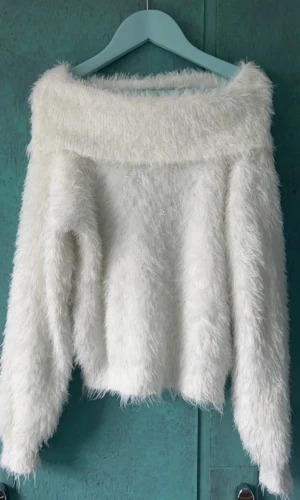 Tröja - Off shoulder tröja, mjuk. Storlek xs. Från H&M.