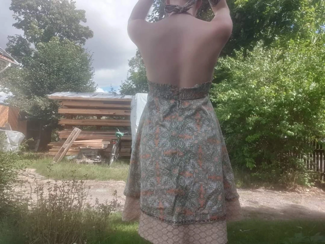 Odd molly dress, open back - 90