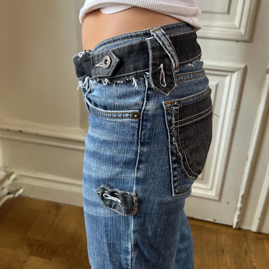 Patchwork Jeans - 91