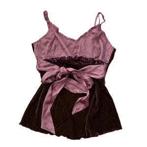 Top - Brun och lilla top 