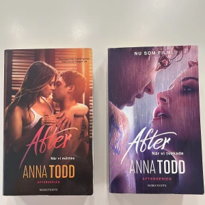 Afterserien  - Första och andra delen i after böckerna🩷kan även säljas separat 50kr styck eller 80kr tillsammans🩷