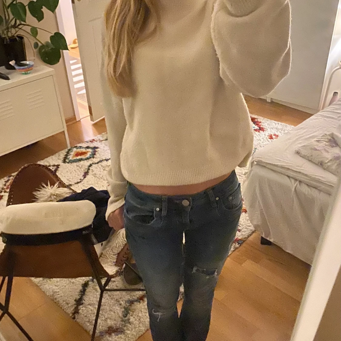 & other stories stickad tröja  - 90