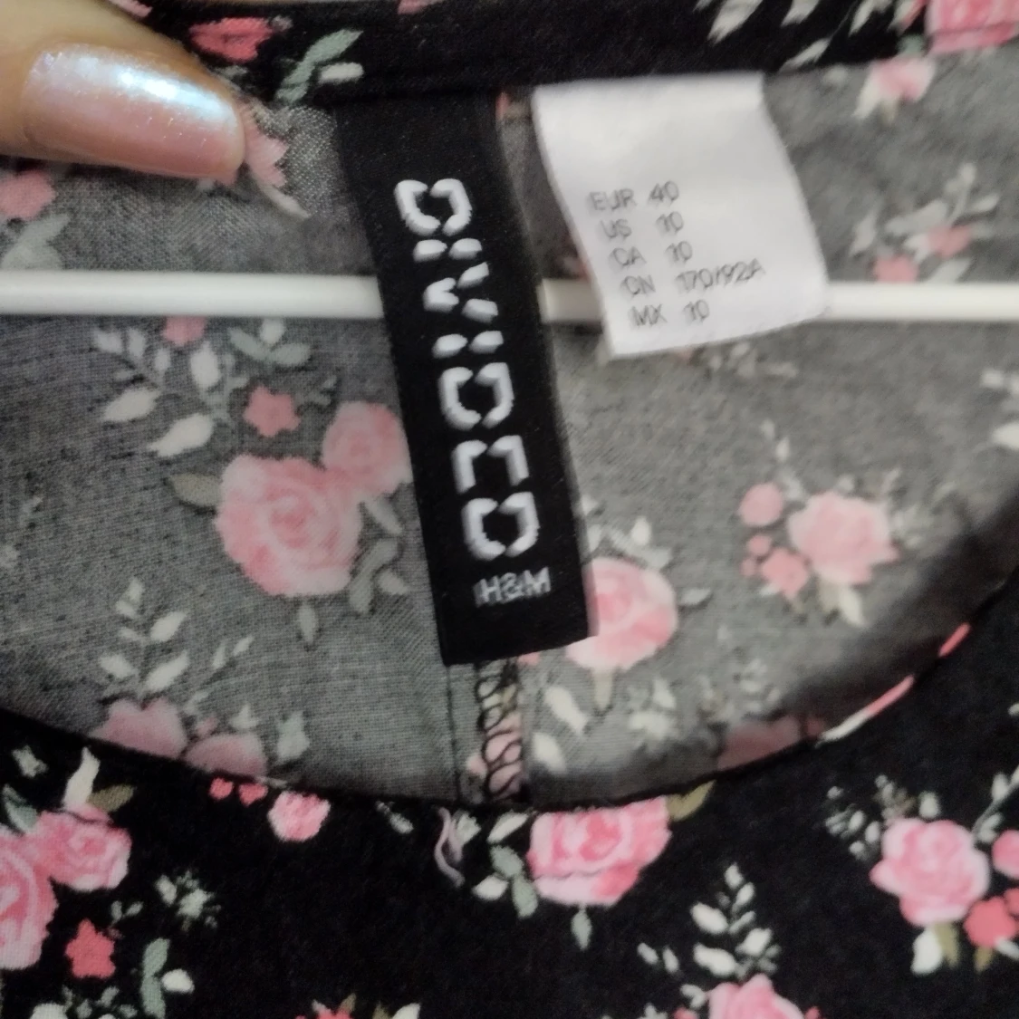 Söt blommig tunika/kort klänning - 90