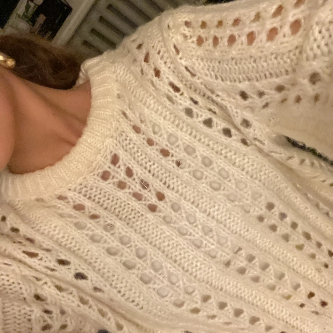 Hålig stickad tröja - 91