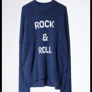 Säljer denna balla Rock&roll stickade tröja från Zadig, i stl M  Köpt för 3700kr på NK Göteborg, använt sparsamt.. 😋🥹💓