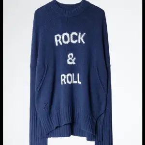 Säljer denna balla Rock&roll stickade tröja från Zadig, i stl M  Köpt för 3700kr på NK Göteborg, använt sparsamt.. mitt pris 2500kr 😋🥹💓