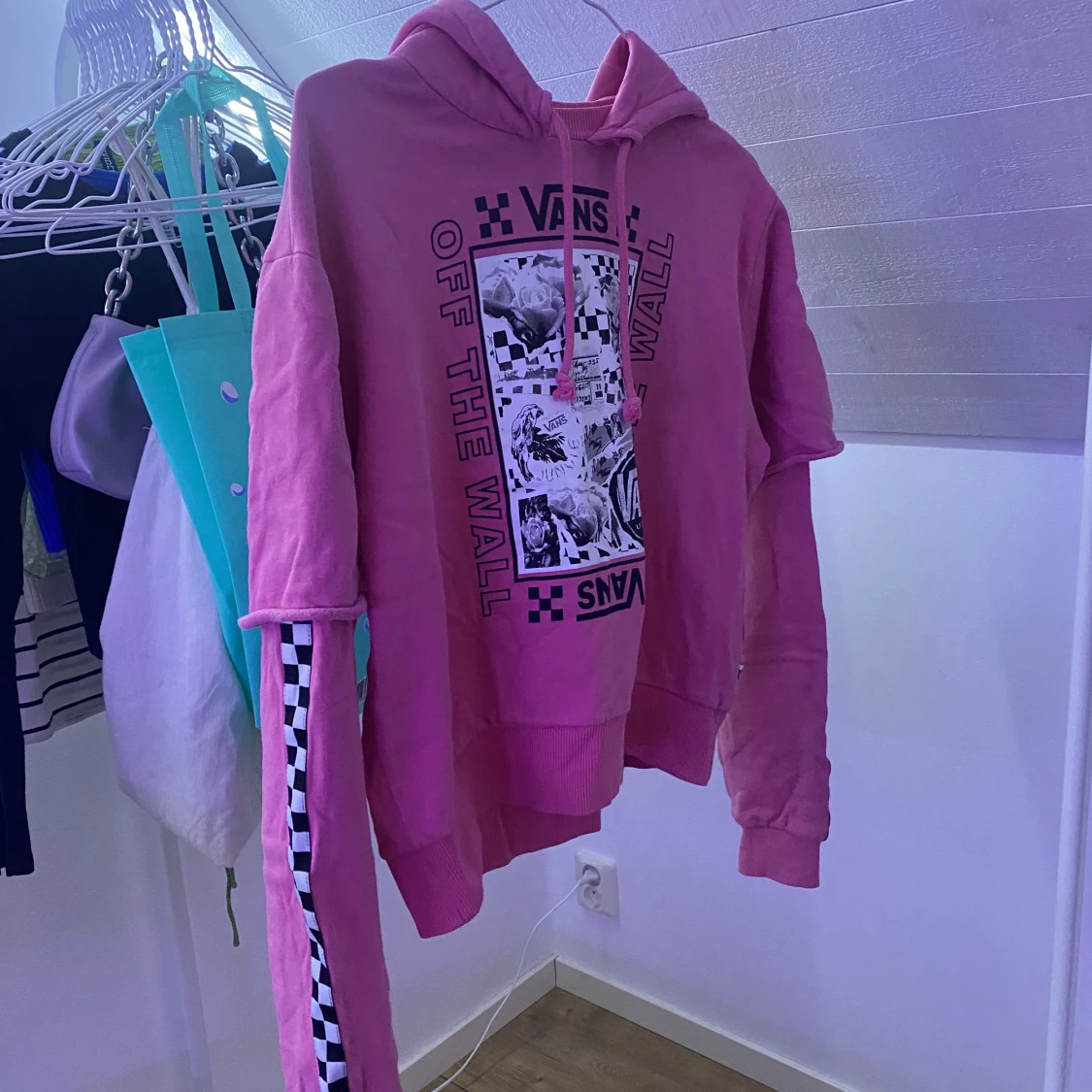 Vans rosa hoodie