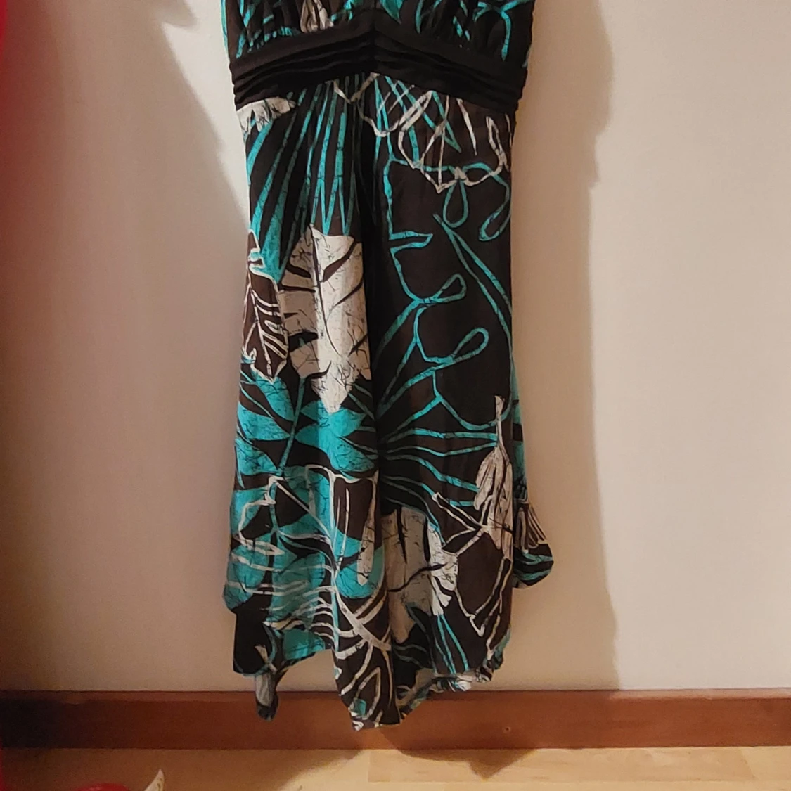 Brun/blå klänning - 91