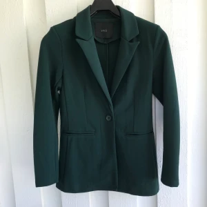 Mörkgrön kavaj - Mörkgrön blazer