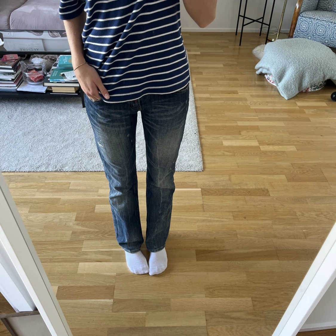 Lågmidjade Replay Jeans - 90