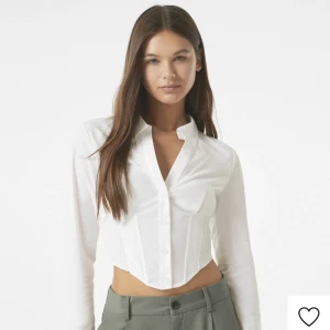 Skjorta med ”korsett” - Säljer denna skitsnygga skjorta som har en liten ”korsett-funktion”. Den är endast använd 1-2 ggr så den är i väldigt bra skick!   