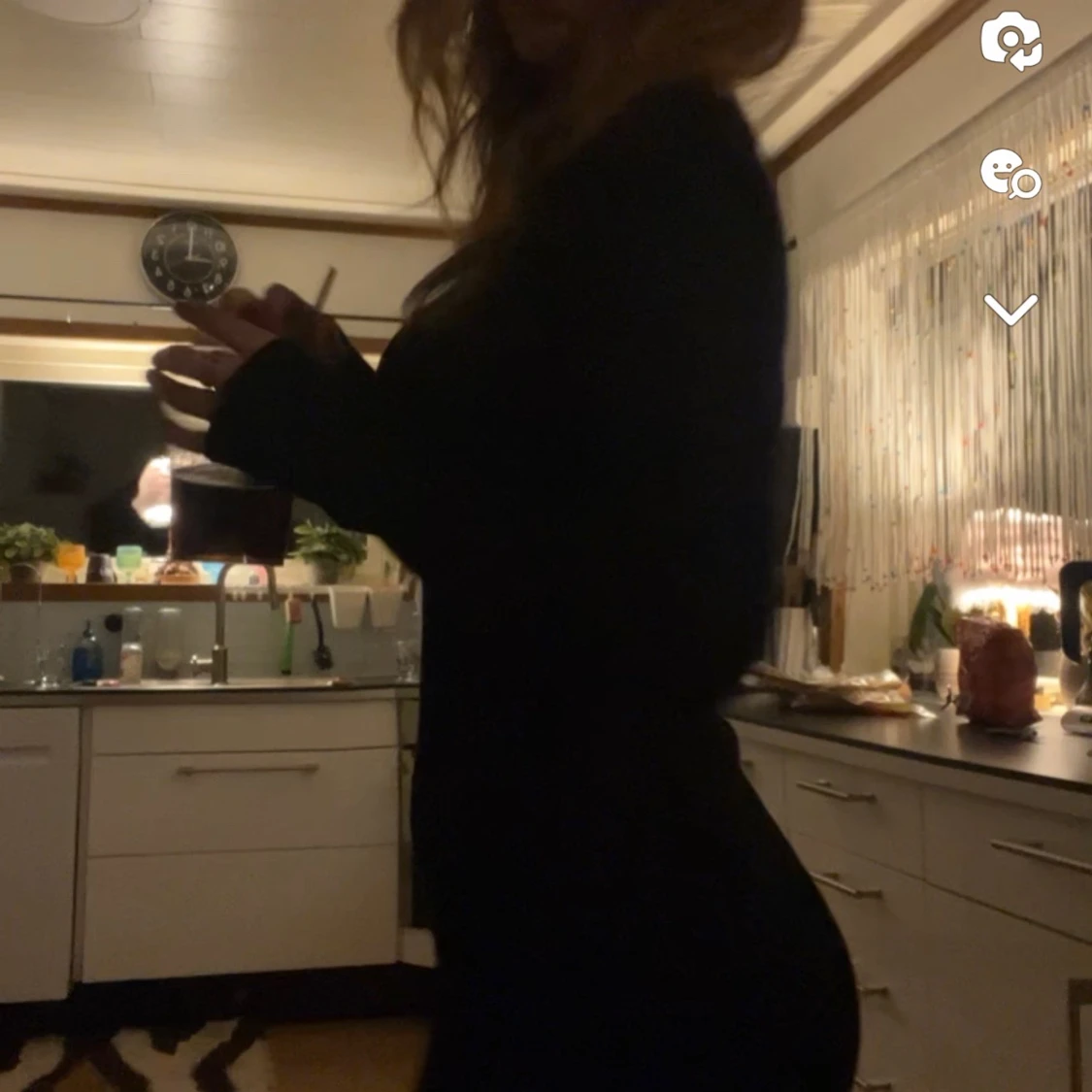 Stickad klänning - 90