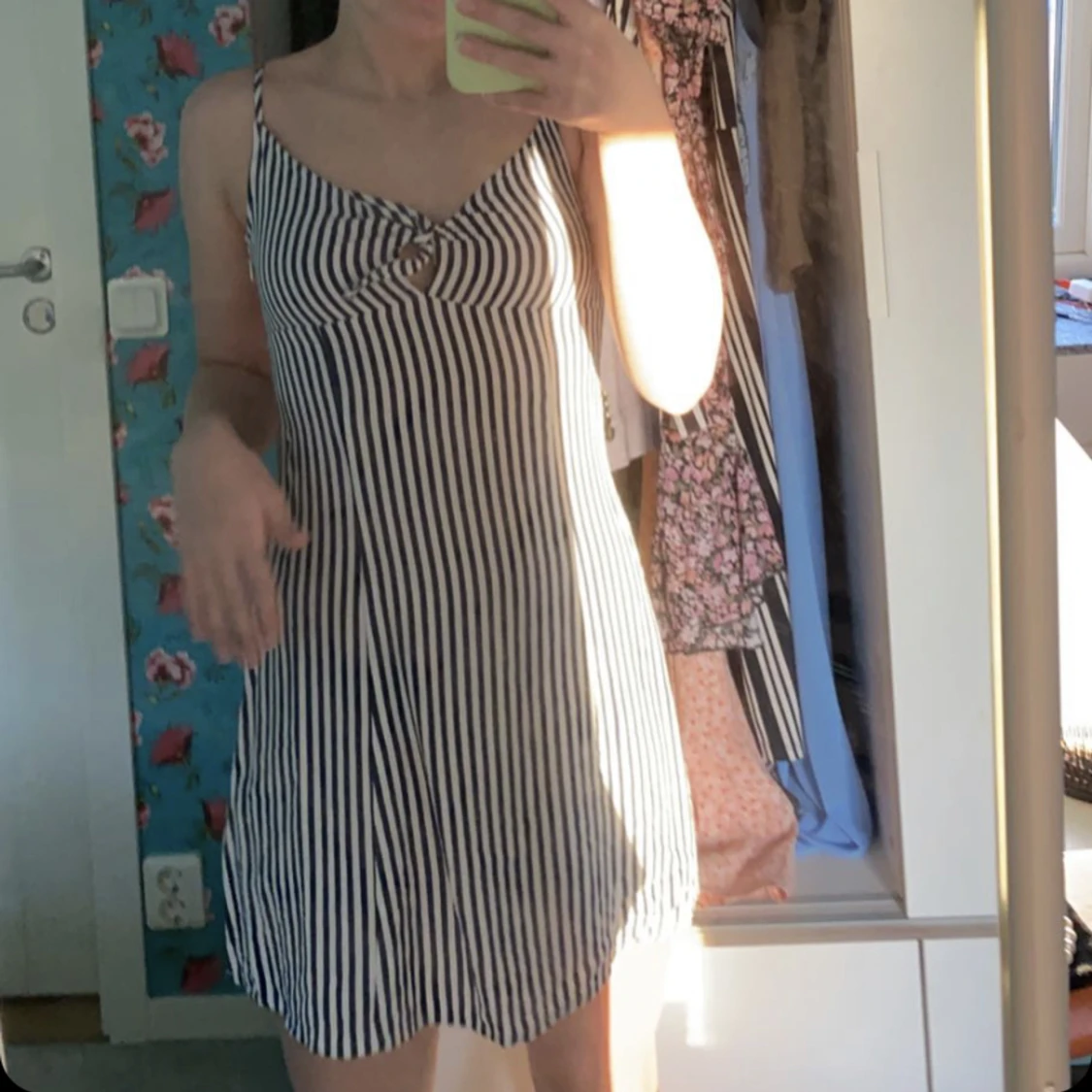 Randig miniklänning 