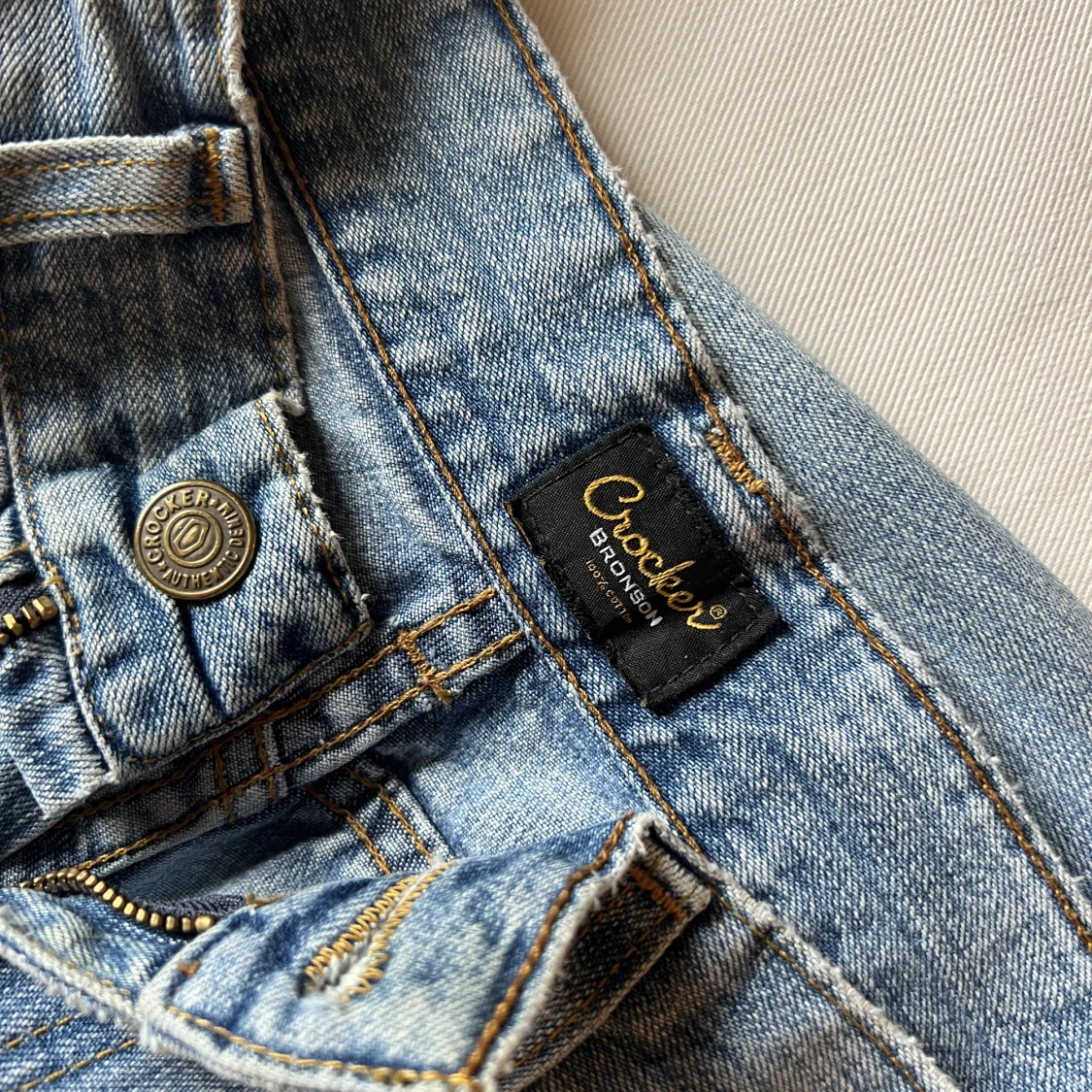 Bootcut lågmidjade jeans  - 91