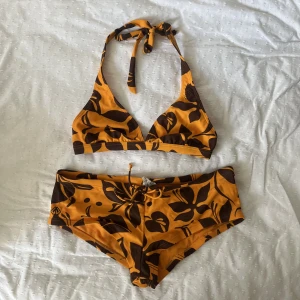 Bikini - Supercool orange/brun bikini 🧡🤎