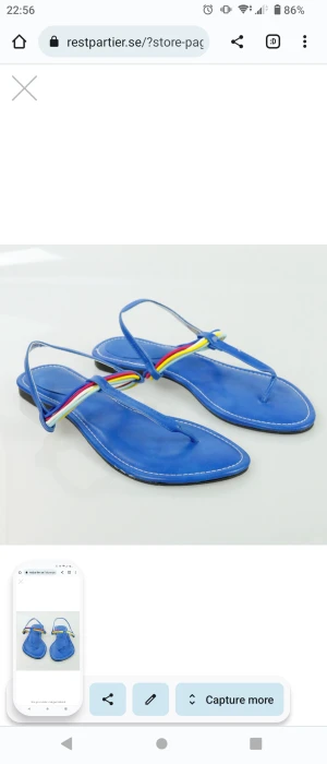 Modiga sandaler med gummiband, storlek 39 - Modiga sandaler med gummiband, Lätt och flexibel.  Klacktyp: Platt