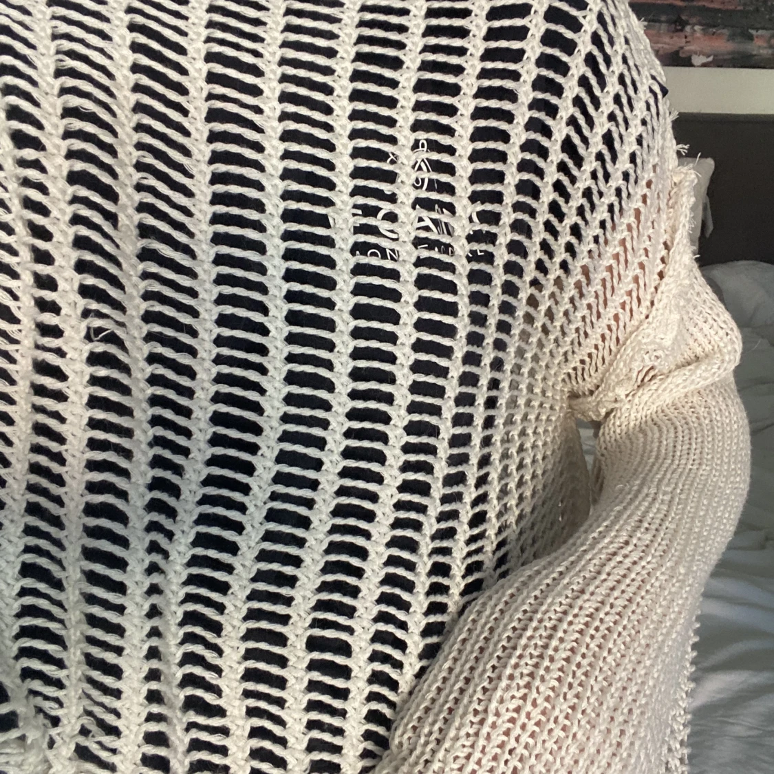 Cool vit Lagerling topp - 90