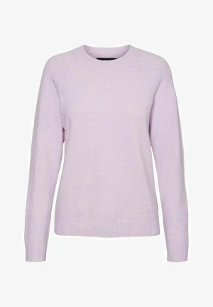 Rosa stickad tröja - Rosa stickad tröja från vero moda. Köpt i somras och säljs för att jag har för många rosa stickade tröjor och denna inte kommer till användning🫶