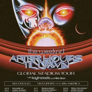 The Weeknd SITTPLATS - Säljer en sittplatsbiljett precis nära scenen! Sektion A rad 20  Pris kan diskuteras.