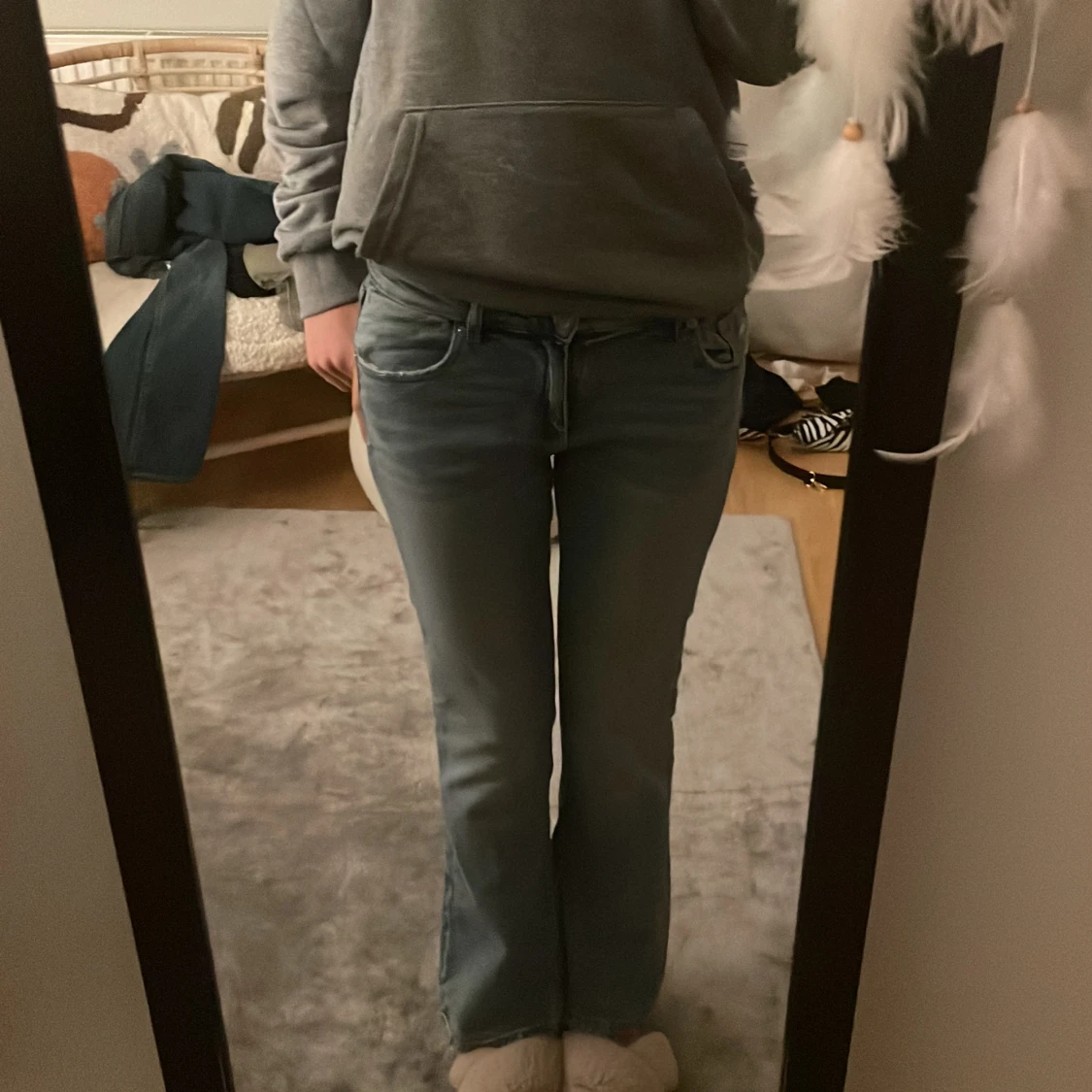 Lågmidjade jeans