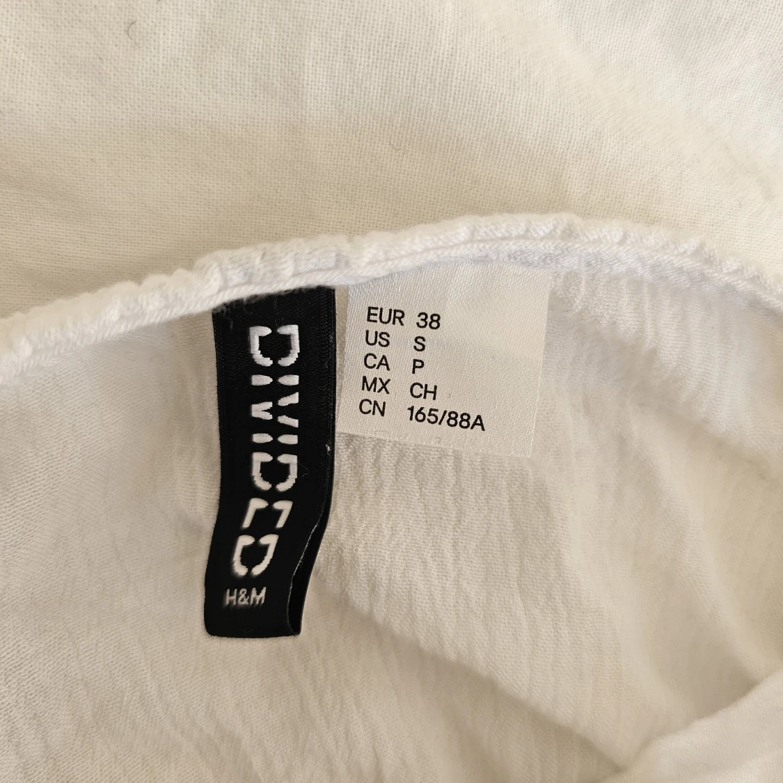 Dekorerad vit topp - 91