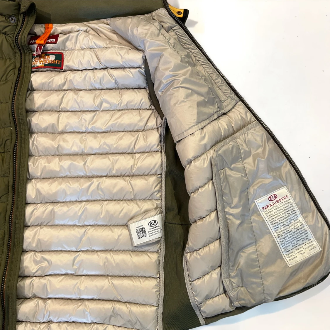 Parajumper grön dunväst - 90