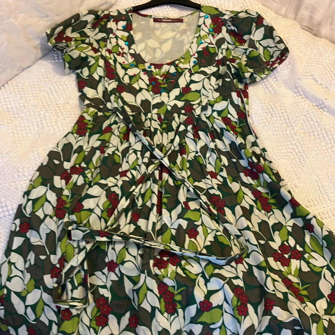 Blommig klänning från indiska 