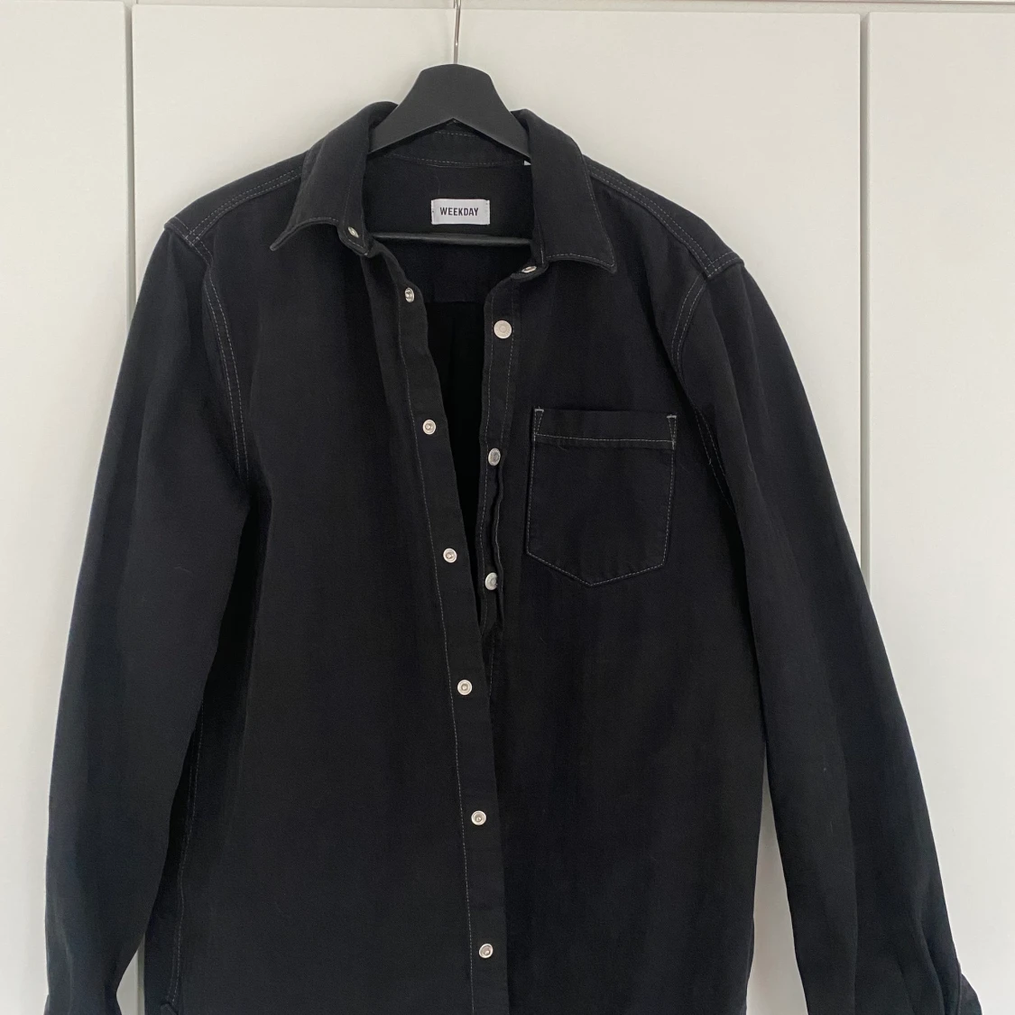 Weekday jeansjacka strl L